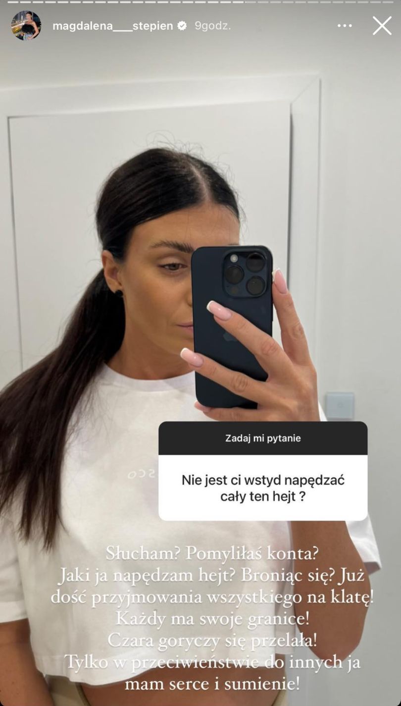 Magdalena Stępień zapytana o "napędzanie hejtu". Tak odpowiedziała