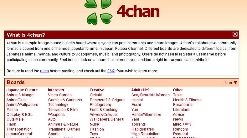 Miarka się przebrała? 4Chan zablokowany! 1