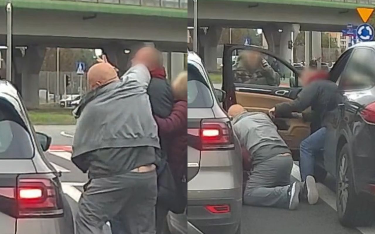 Agresor z Porsche miał broń? Policja ujawnia, co widział świadek