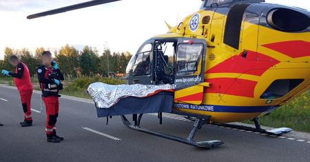 13-latek wszedł na słup transformatora i został porażony prądem. Ma poparzone 25 proc. ciała