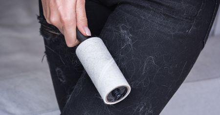 Zapomnij o rolce do ubrań. Tak szybciej pozbędziesz się sierści