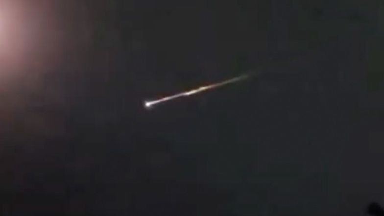 Ognista kula na niebie. Rosyjski satelita spłonął w atmosferze Ziemi