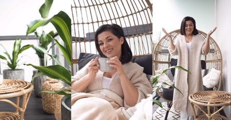 Katarzyna Cichopek już poczuła wiosnę. Zamieniła nudny balkon w małą dżunglę. Wyszło stylowo? (ZDJĘCIA)