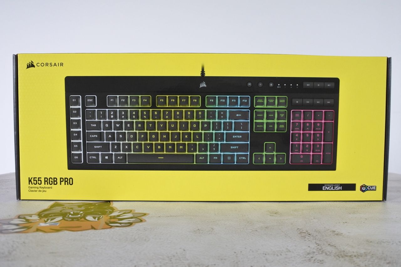 Corsair K55 rocznik 2021 — delikatny powiew świeżości