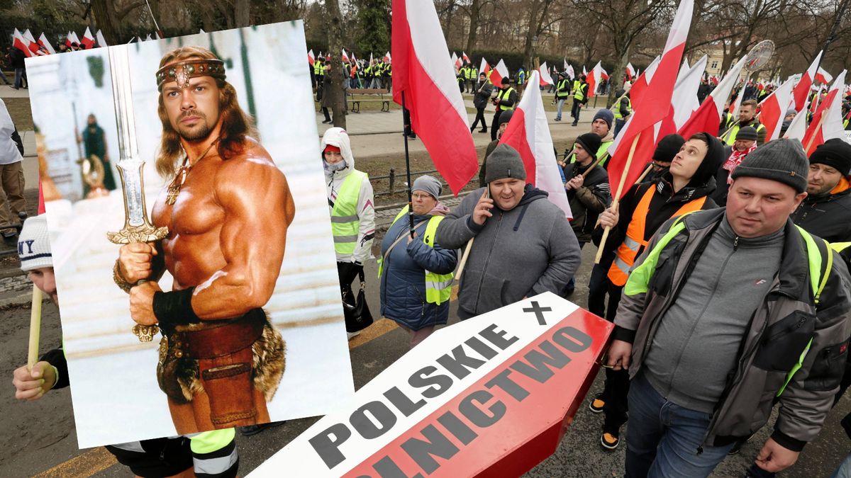 Kołodziejczak jako "Karol Macedoński"  stał się memem