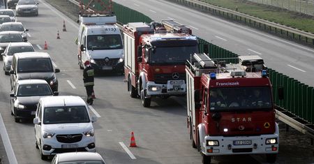 Widoczność z kabiny ciężarówki. Martwe pole może być niebezpieczne