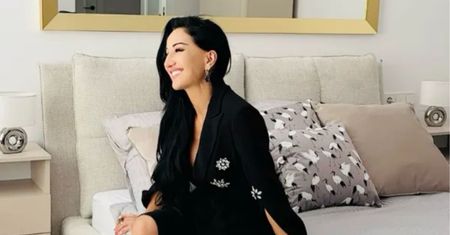 Mieszkanie Justyny Steczkowskiej od środka. Beże, złoto i glamour