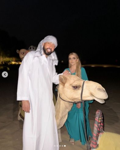 French Montana i Mahra Al Maktoum