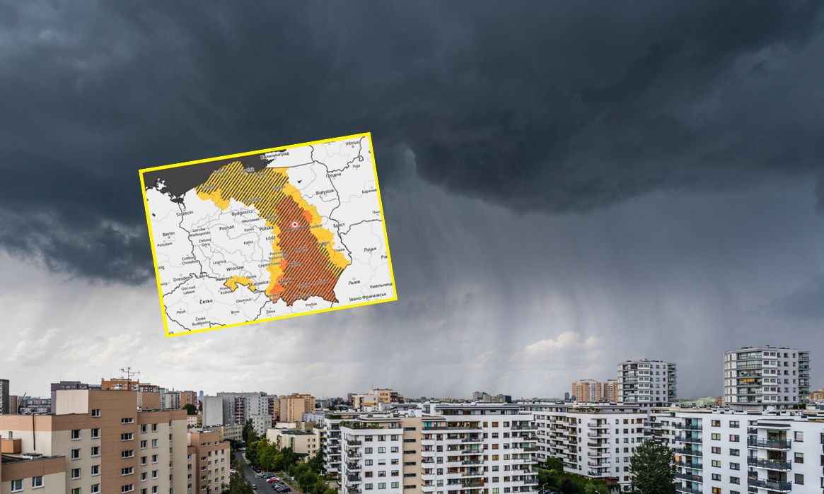 Potężne nawałnice. Burze nawiedziły Polskę