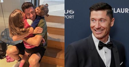 Anna Lewandowska składa życzenia córkom, publikując ich zdjęcie w objęciach Roberta. Uroczo? (FOTO)