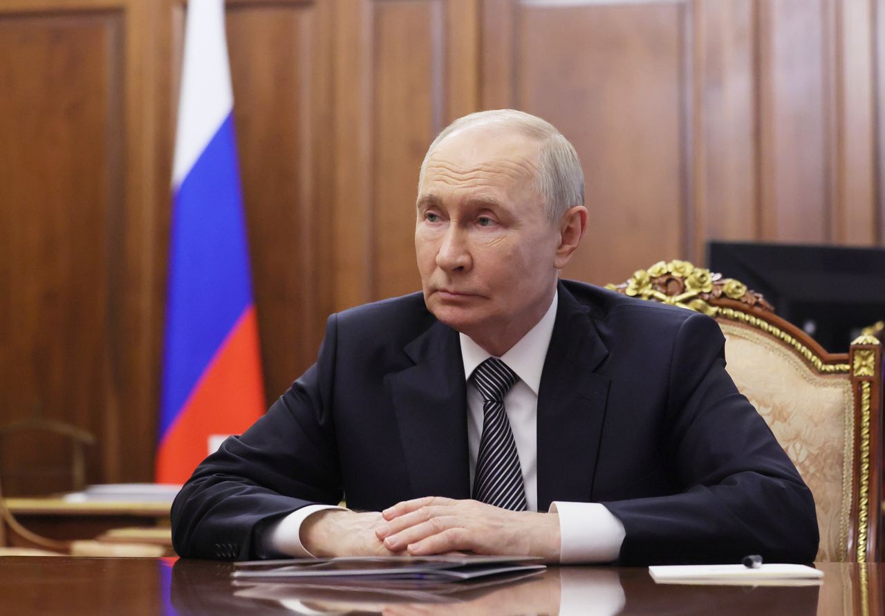 Wpadka na Kremlu. Tak zwrócił się do Putina, siedząc z nim twarzą w twarz