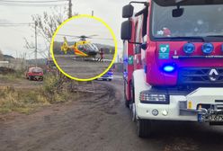 Wypadek na Śląsku. Czarny pył nad miastem