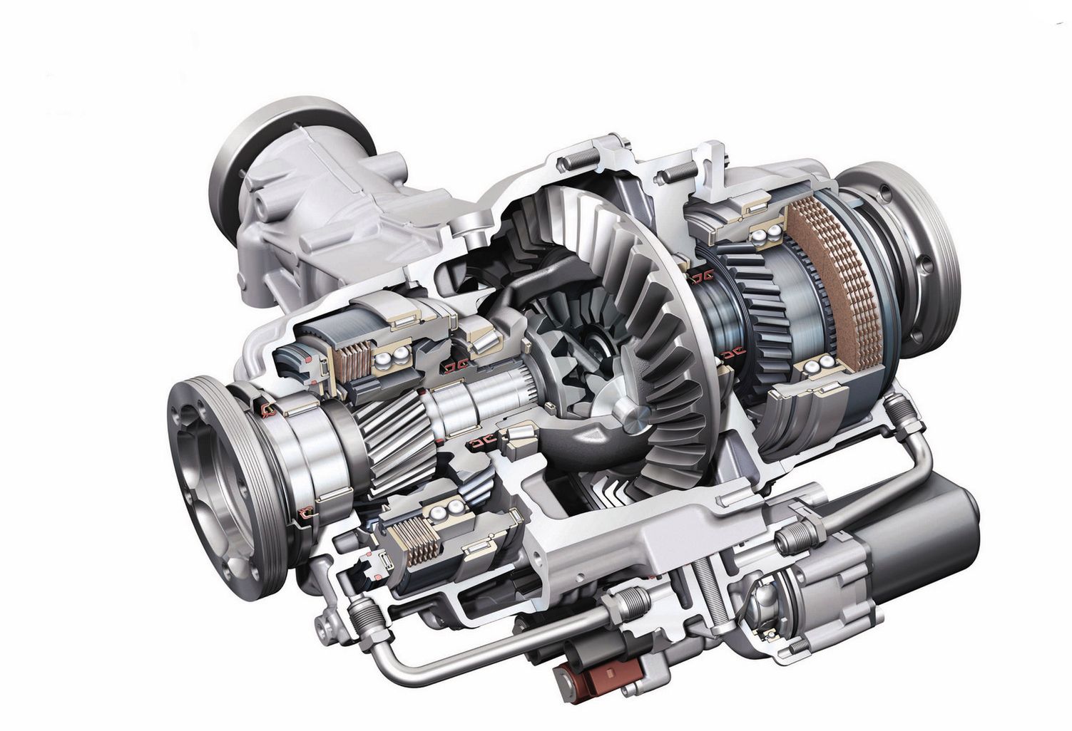 Sportowy mechanizm różnicowy wykorzystujący zjawisko Torque Vectoringu