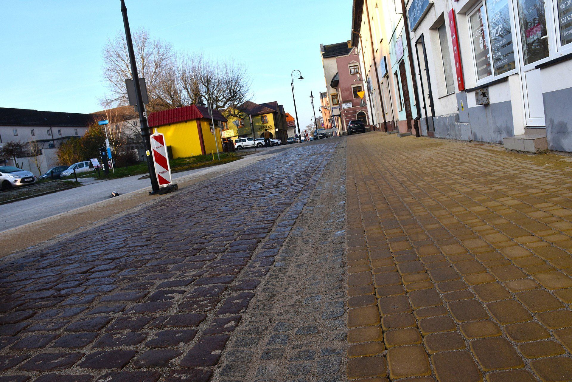 Przebudowa ulic w centrum Sławna