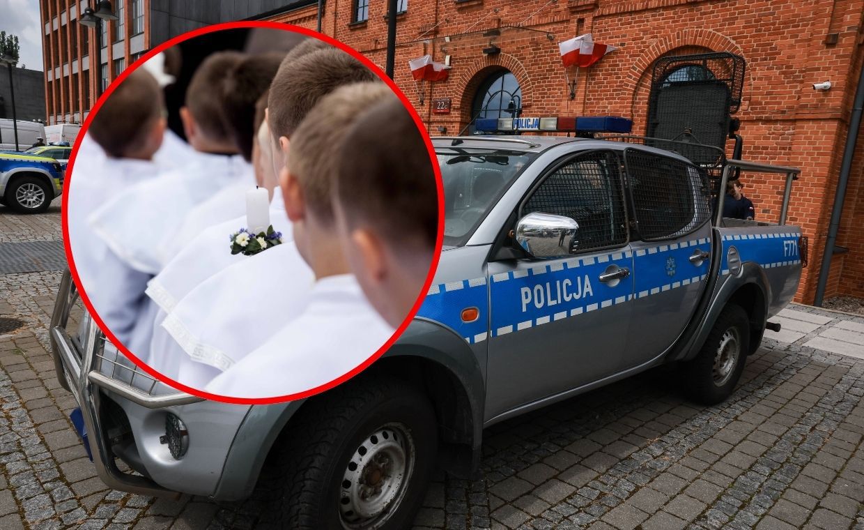 Akt wandalizmu na przyjęciu z okazji komunii. Sprawę bada policja