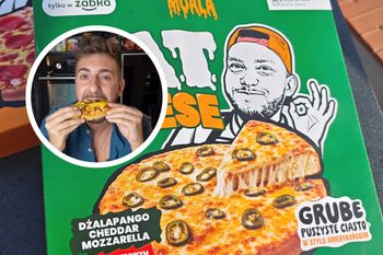 Włoch ocenia pizzę Książula. Już po pierwszym kęsie powiedział, co o niej sądzi