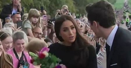 Meghan Markle nagrana. Niepotrzebne emocje podczas hołdu dla królowej