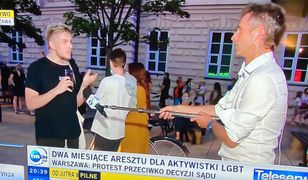 Paweł Łukasik z TVN pogrążał się na wizji. Nie uszanował płci aresztowanej Margot