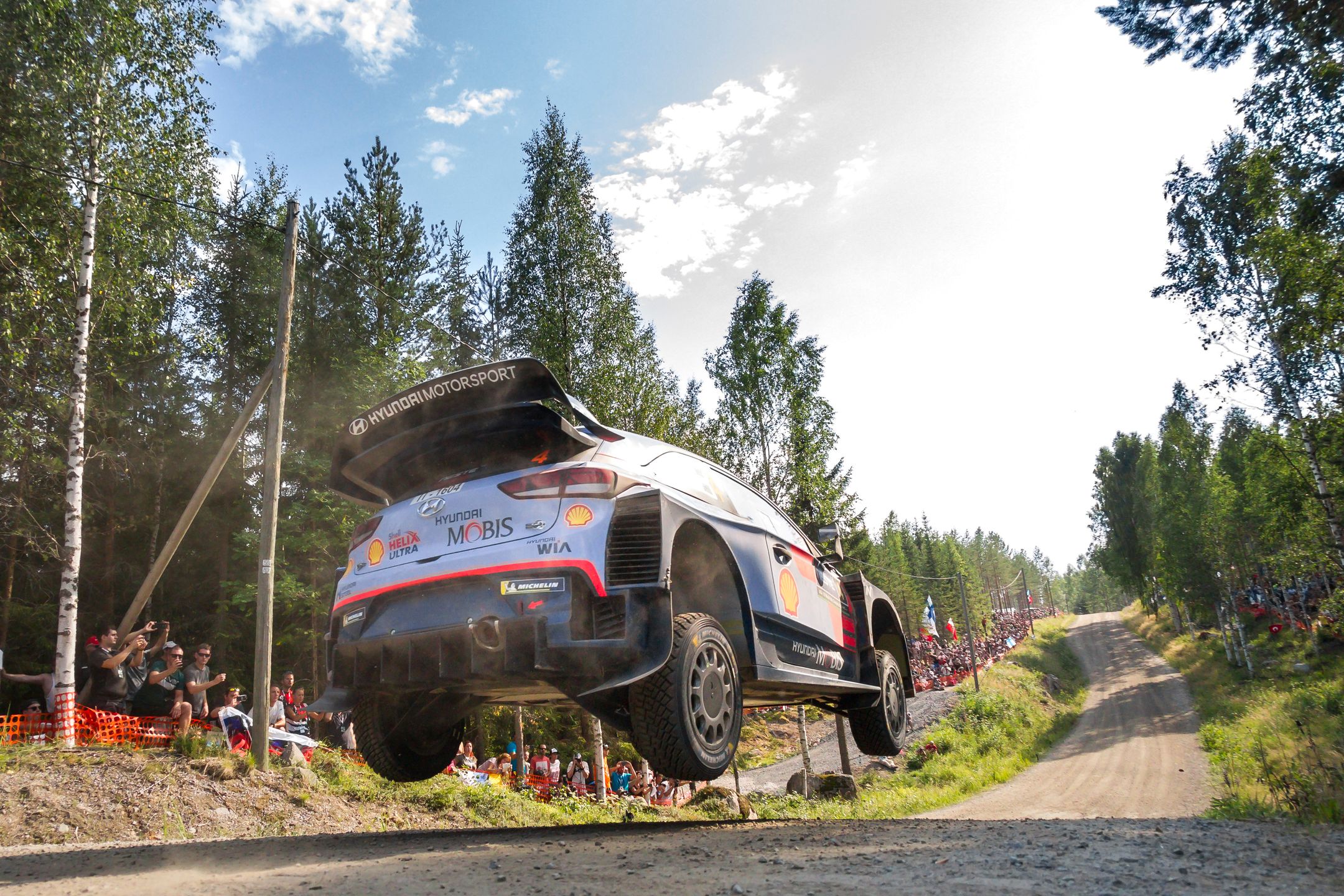 Hyundai na rajdzie Finlandii
