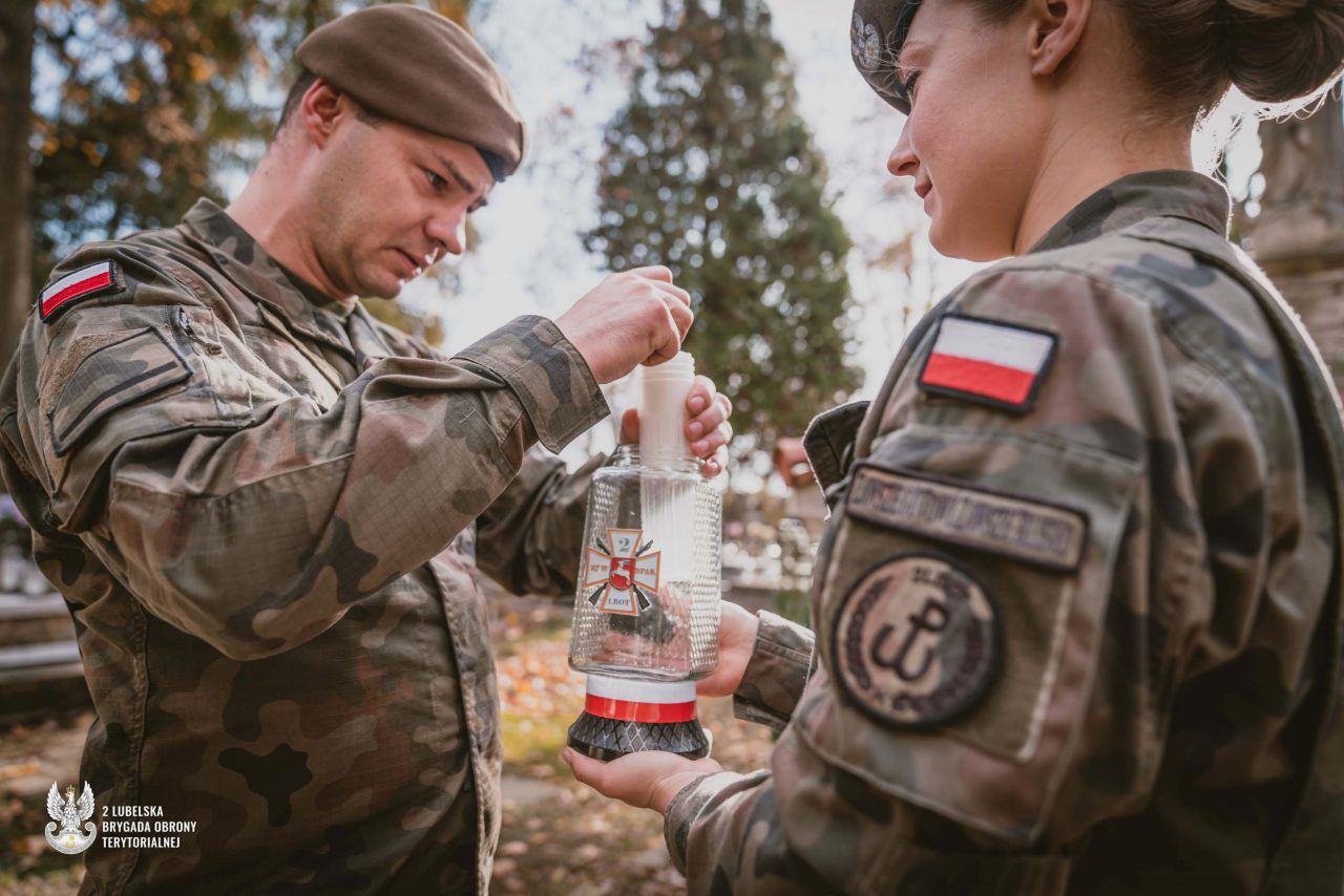 Lublin: „Żołnierska Pamięć” – Terytorialsi z 2 Lubelskiej Brygady OT oddają hołd bohaterom
