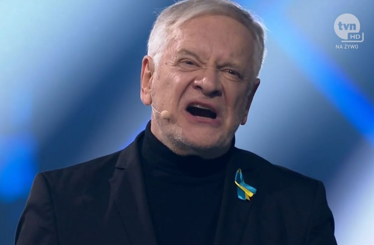 Andrzej Seweryn występ zakończył wezwaniem skierowanym do Kremla: "Idi na ch...j"!