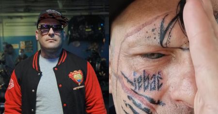 Popek WYTATUOWAŁ sobie TWARZ. Internauci w szoku: "Myślałam, że GORZEJ BYĆ NIE MOŻE" (FOTO)