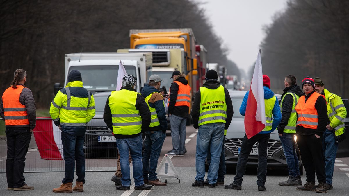 Rolnicy blokują granicę z Ukrainą
