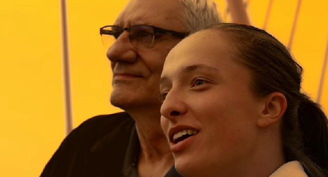 Iga Świątek z Wiktorem Zborowskim i jej wersja „Króla Lwa”