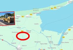 Drogowy horror nad morzem. Turyści mogą tylko załamać ręce