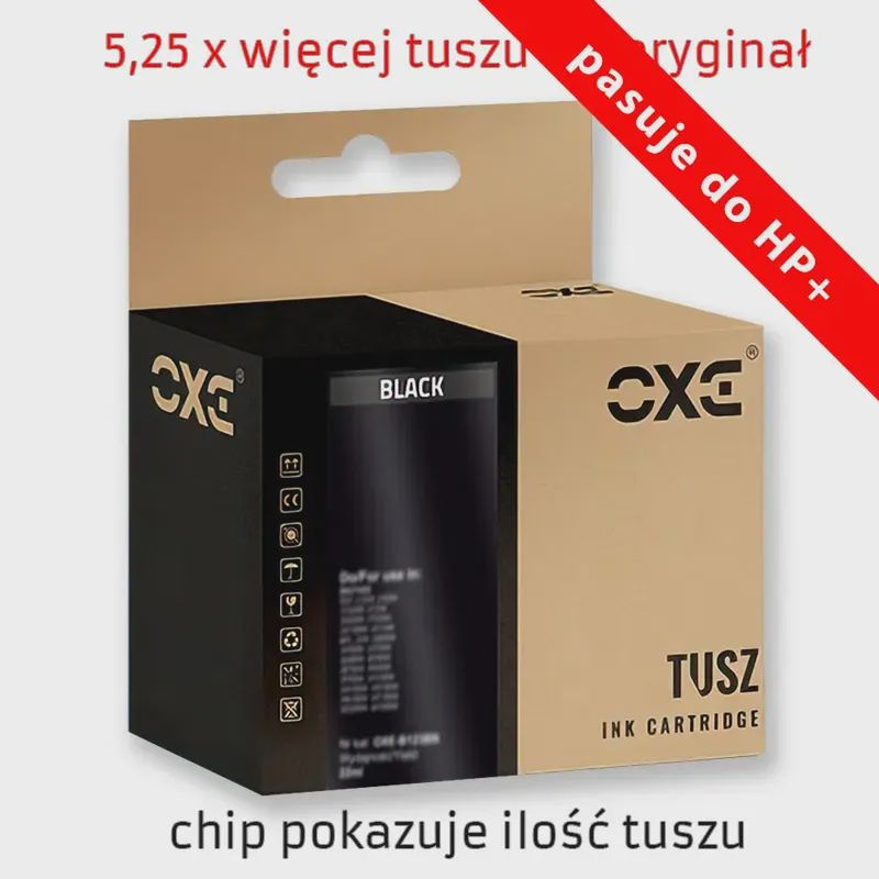 Zamiennik HP 305 XL 3YM62AE tusz czarny marki Oxe