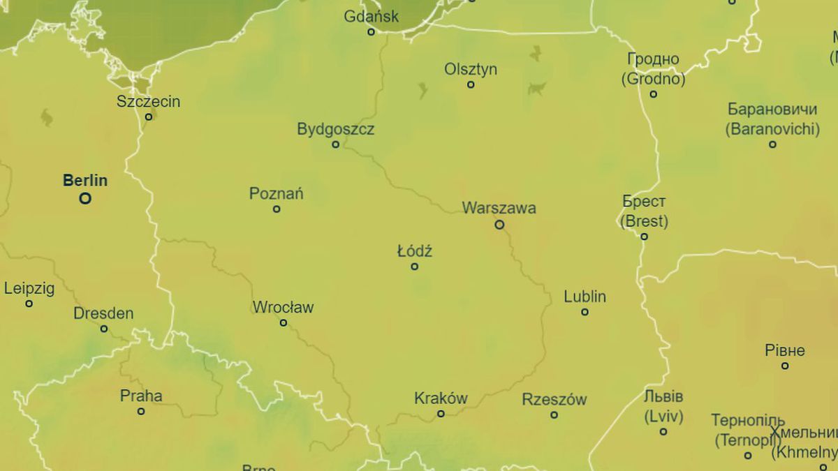 Prognoza pogody na weekend