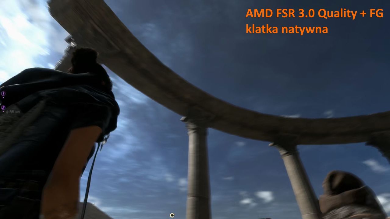 AMD FSR FG - klatka A