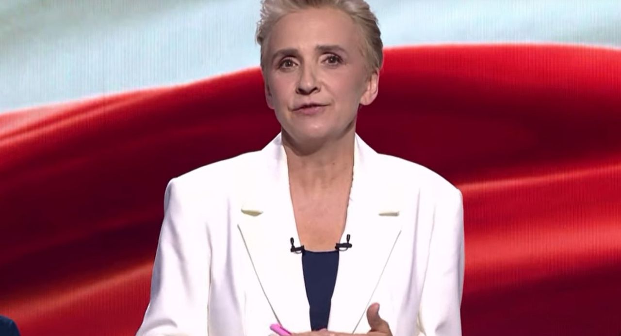 Zaliczyła wpadkę w trakcie debaty. Nie było czasu na poprawkę