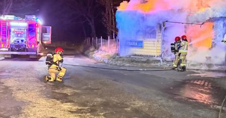 Ktoś wszedł do kantoru i go podpalił. Policja poszukuje sprawcy