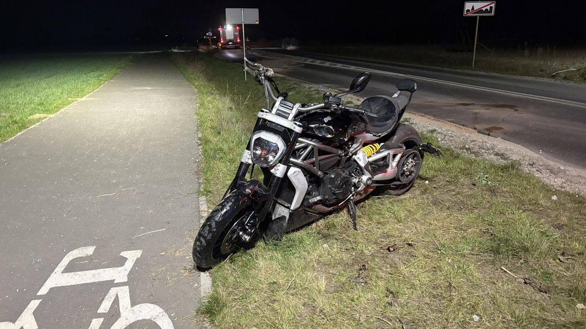 Ksiądz poszkodowany po wypadku na motocyklu