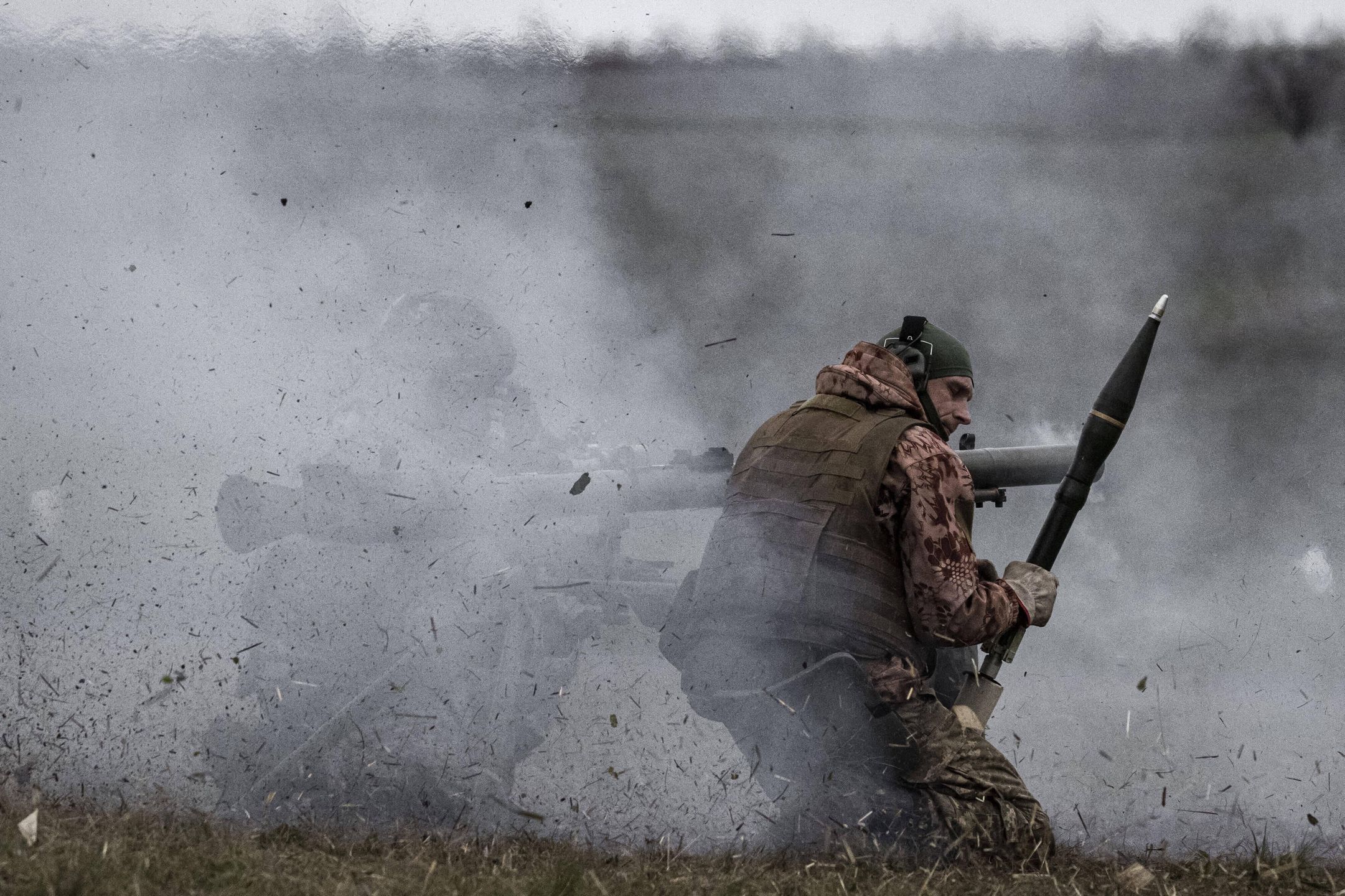 Ukrainian soldiers participate training with heavy weapons in areas close to the frontline
ZAPORIZHZHIA, UKRAINE - APRIL 20: Members of Ukrainian Armed Forces are seen during their shooting training with heavy weapons at the areas close to the frontline in Zaporizhzhia, Ukraine on April 20, 2023. It is the great importance for Ukrainian military personnel to be trained with such war equipment in order to become accustomed to using various weapons purchased or sent as aid from Allied countries. Although it is not yet clear when and from which regions the counter-attack will begin, care is taken to ensure that Ukrainian soldiers can use various weapons in order to keep the defensive line and counterattack the Russian army. Anadolu Agency (AA) observed exclusively the war training program organized for Ukrainian soldiers in the Zaporizhzhia region, with the special permission from the Ukrainian Armed Forces. In the training process, which was held in wide areas close to the Zaporozhian front, shooting was carried out with many weapons such as armored vehicles, anti-aircraft guns, machine guns, mortars, and anti-tank. Muhammed Enes Yildirim / Anadolu Agency/ABACAPRESS.COM 
Dostawca: PAP/Abaca
AA/ABACA
Zaporijjia, Zaporizhia, Zaporizhzhia, agresja Rosji, atak Rosji na Ukrain�, �wiczenia, inwazja, inwazja rosyjska, konflikt zbrojny, rosyjska, rosyjski, sytuacja na Ukrainie, sytuacja w Ukrainie, Ukraina, Wojna na Ukrainie, wojna w Ukrainie, wojskowe, wok� Ukrainy, Zaporo�e
