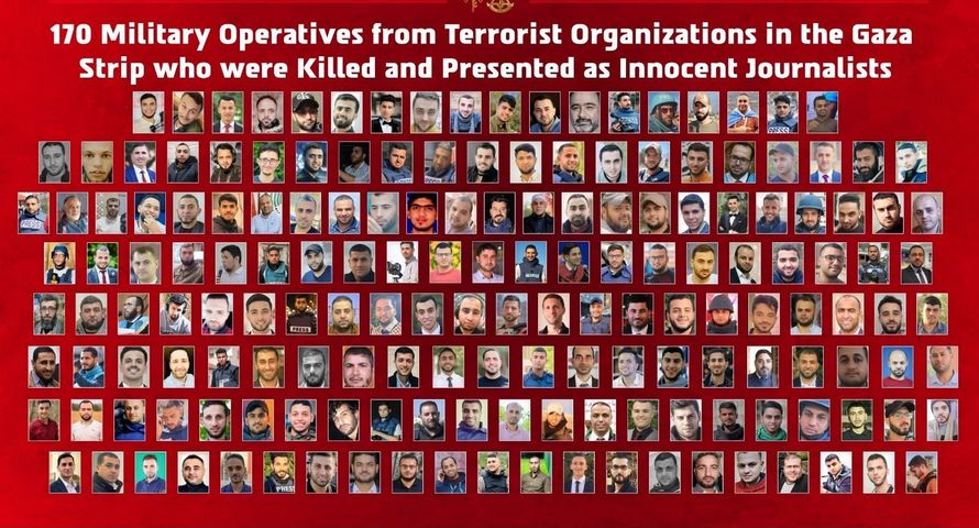 Izrael nazwał 170 zabitych dziennikarzy i pracowników mediów terrorystami