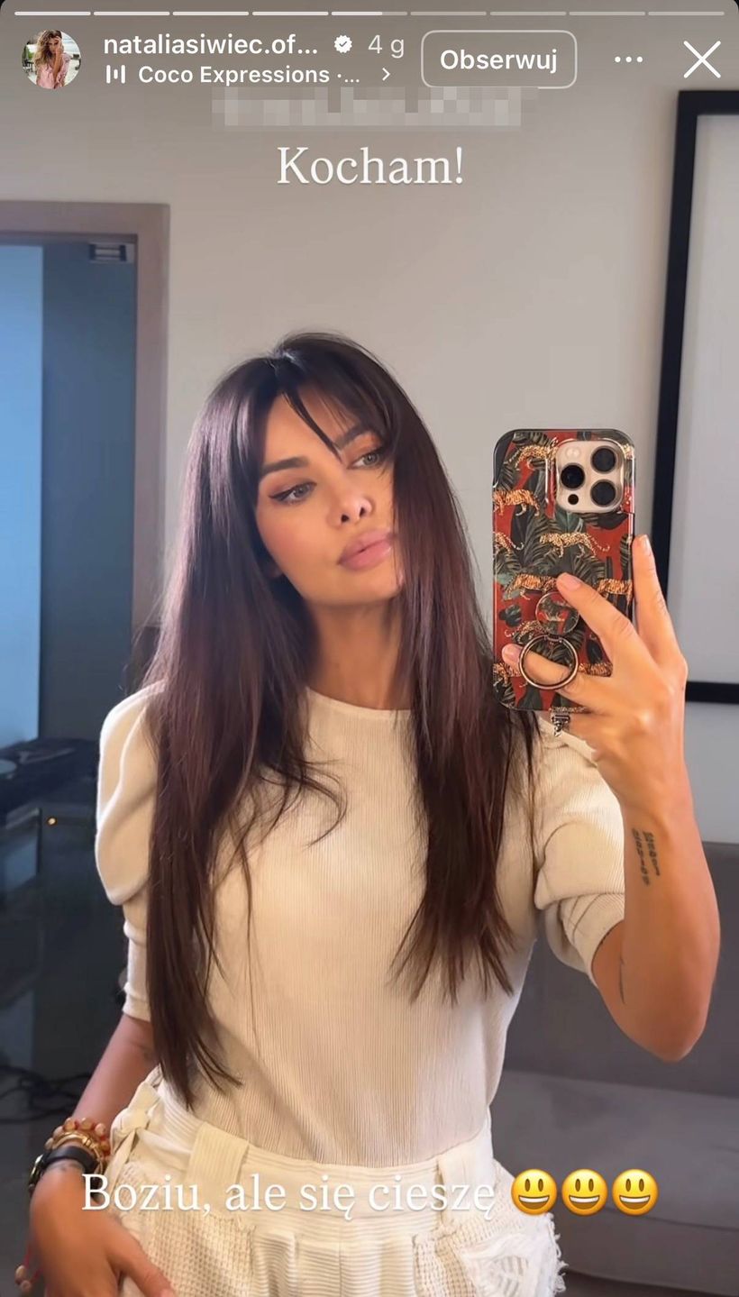 Natalia Siwiec przedłużyła włosy 