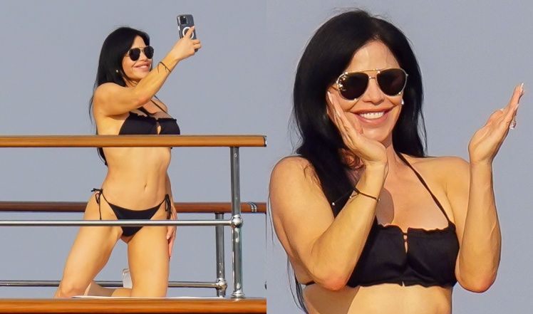 53-letnia narzeczona Jeffa Bezosa pręży ciało w skąpym bikin