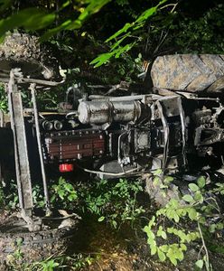 Tragedia pod Tarnowem. Ciągnik zmiażdżył mężczyznę