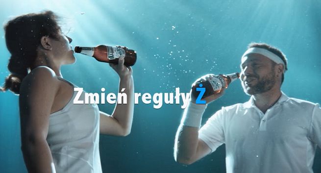 „Ż jak nigdy dotąd” w reklamach piwa Żywiec 0,0% (wideo)