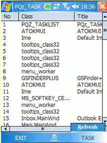 Tasklist-Viewer - lista procesów dla Windows Mobile.