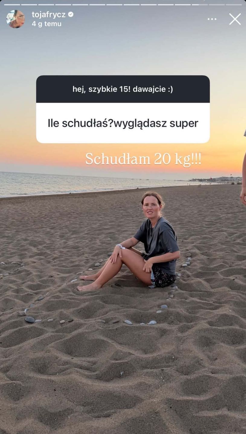 Olga Frycz ujawnia, ile schudła