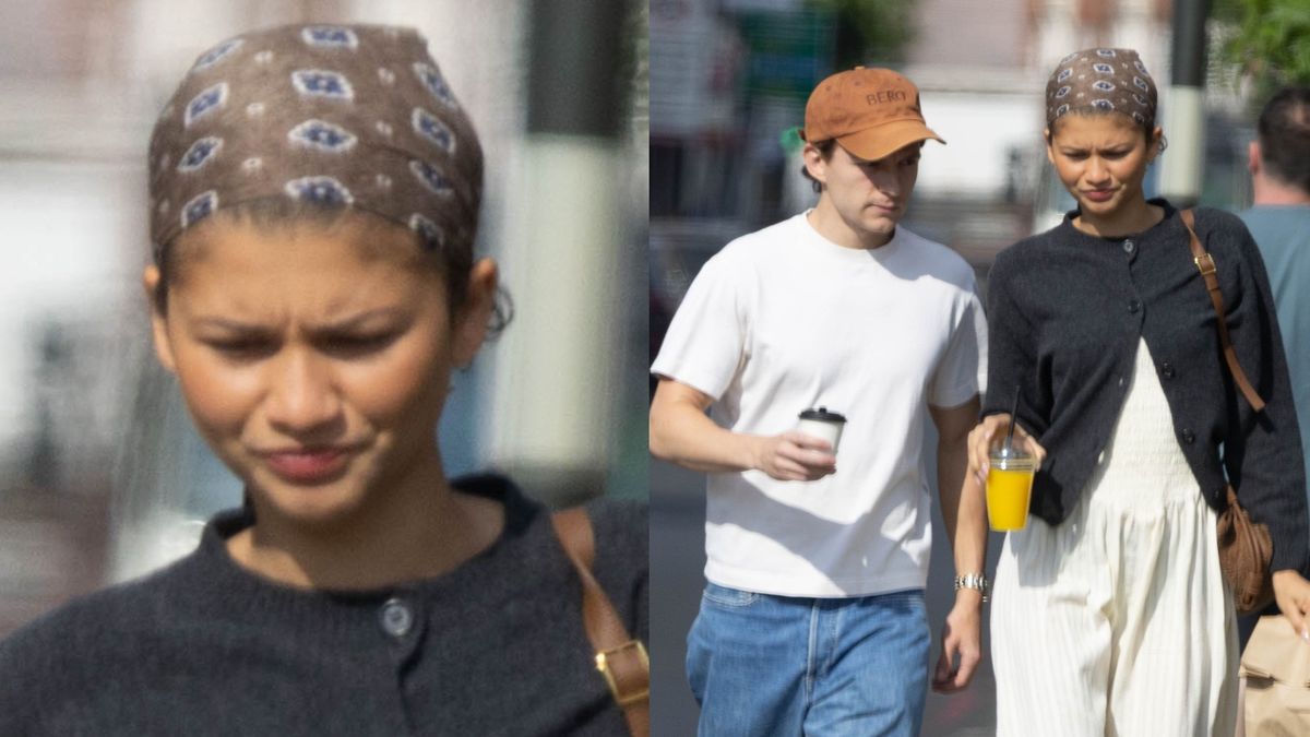 Zendaya i Tom Holland w Londynie 