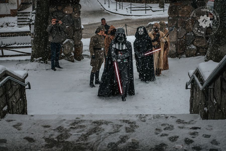 Dawno, dawno temu w odległej galaktyce... odbył się ślub - zdjęcia z ceremonii w klimacie Star Wars 26