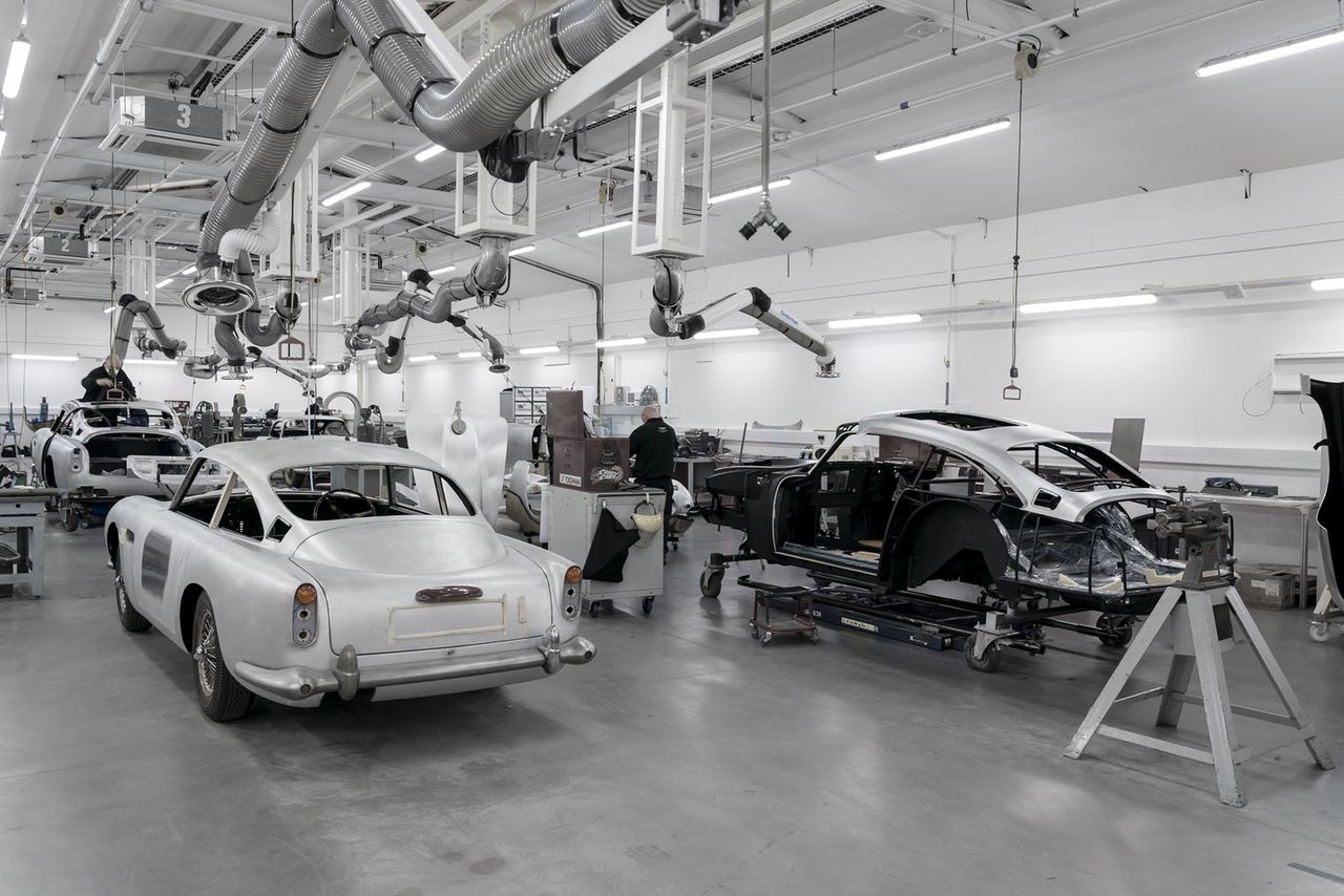 Produkcja Astona Martina DB5