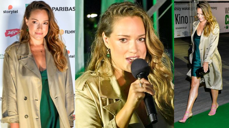 Alicja Bachleda-Curuś na gali w Sopocie