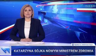 Dokładnie 41 sekund. Tyle "Wiadomości" TVP poświęciły tematowi dnia