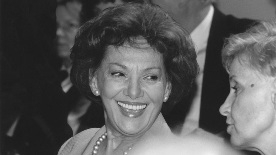 Irena Dziedzic była jedną z najbardziej znanych prezenterek telewizyjnych. Zdjęcie z 1999 r.