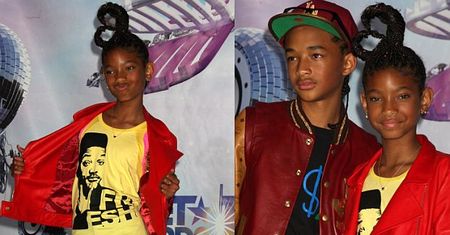 Willow Smith w koszulce z... własnym ojcem